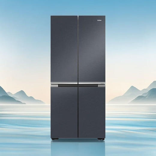 和悦-海尔520升十字门全空间保鲜+594mm专业超薄零嵌BCD-520WLHTD2BGTU1 商品图0