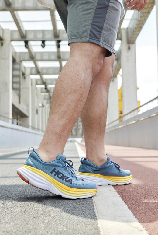 【双旦特惠：奥莱特卖场】HOKA ONE ONE 男女邦代8公路跑鞋Bondi 8减震回弹舒适透气轻便跑鞋 商品图8