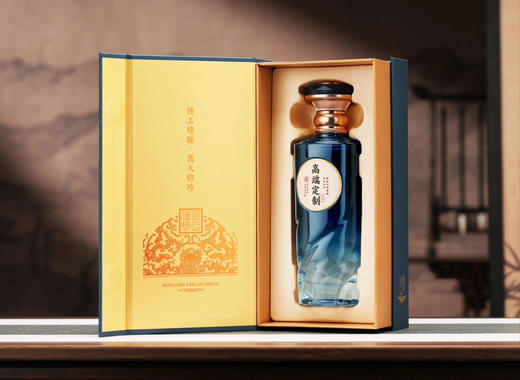 【定制酒3】鸡公山个性化私人定制酒500ml*6瓶（两种包装颜色可选，度数可选，酒名自取，版面可按要求设计） 商品图2