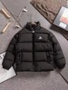 D111951秋冬新品立领刺绣logo羽绒棉服男女同款 商品缩略图0