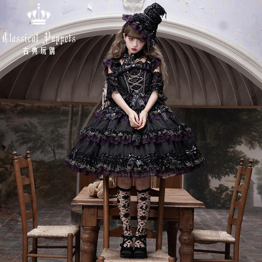 【全款预售】安东尼蛋糕日常OP 教堂彩窗 古典玩偶 Lolita 商品图0