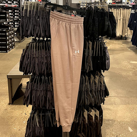 Under Armour/安德玛 男士秋冬宽松版棉混纺加绒保暖运动休闲卫裤 商品图2