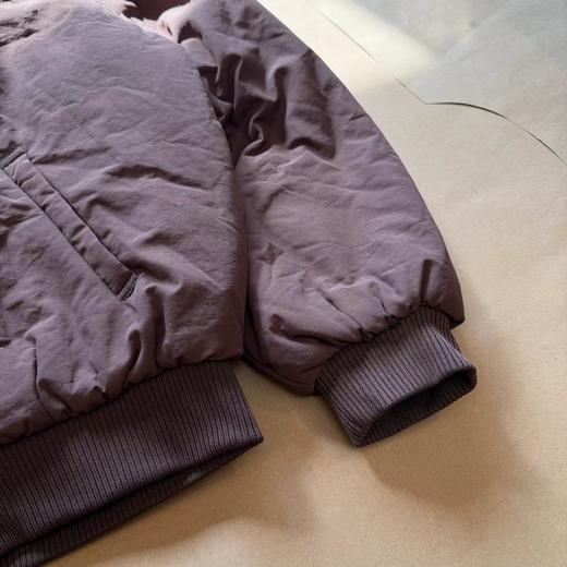 D111944复古仿貂毛双面穿座山雕插肩连帽棉衣 商品图10