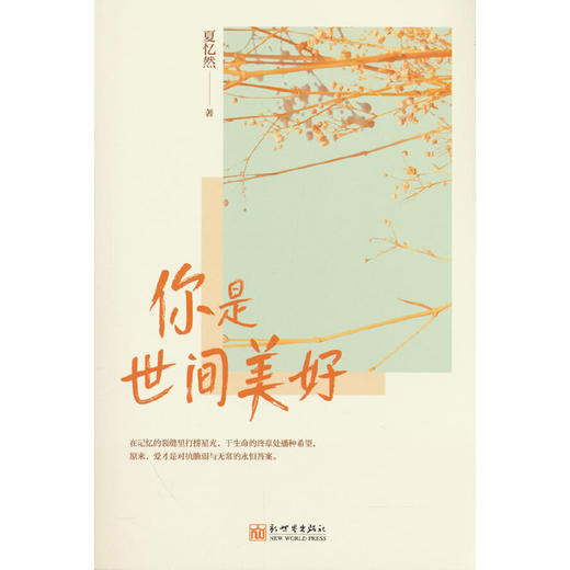 你是世间美好 商品图0