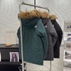 D111960光电子机能四口袋极地工装毛领羽绒服 商品缩略图2