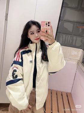 D111970秋冬新款简约大气双面穿棉服外套