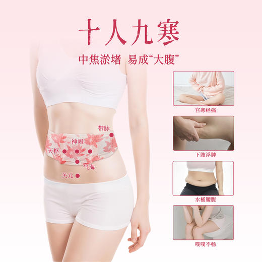 【后辰雪莲暖腹贴🔥】「中焦不堵、暖出小腹！」雪莲“净化”堆积，三维立体灸通中焦，轻松告别痛经“大腹婆”！ 商品图1