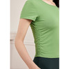 FA330舒适圆领抽褶短袖 商品缩略图2