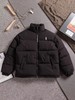 D111950黑色百搭立领设计日常通勤羽绒棉服 商品缩略图0