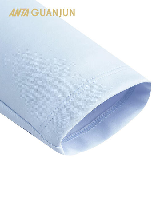 安踏冠军全天候系列半拉链长袖T恤女士秋冬加绒立领上衣162540401 商品图4