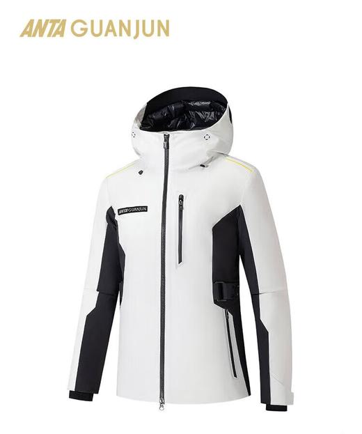 安踏冠军户外系列专业滑雪羽绒服防风透湿保暖连体外套162540903 商品图0