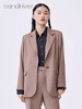 人字纹羊绒女西服  SJF93W364A 商品缩略图0