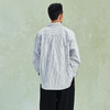 NPC潮牌纯棉休闲字母刺绣条纹衬衫男潮流宽松衬衣长袖NP41SH01 商品缩略图2