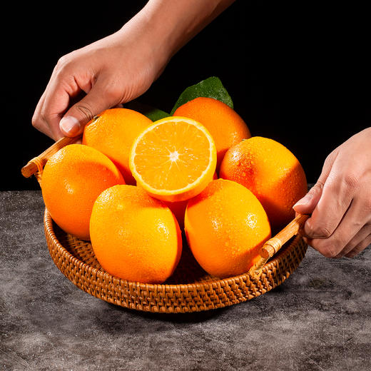 赣南核心产区脐橙 当季现摘甜嫩多汁 整箱 5/10 斤新鲜直达 商品图2