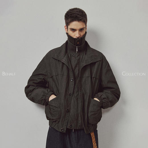 714street高端线 BEHALF  日本和纸感 LM风双领层次3M新雪丽夹克 商品图0
