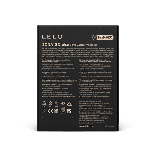 LELO SONA 3  索娜三代 升级版声波吮吸式外部刺激按摩  商品图6