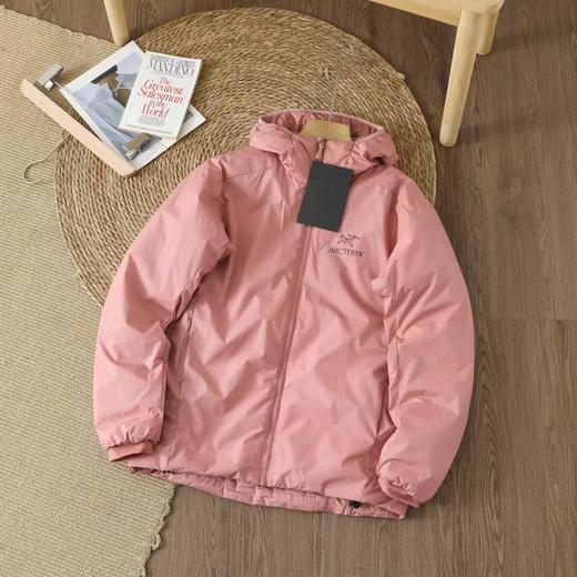 D111940户外耐磨轻量防水防风保暖男女情侣款连帽夹克棉服外套 商品图5