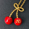 红樱桃项链/耳钉 商品缩略图8