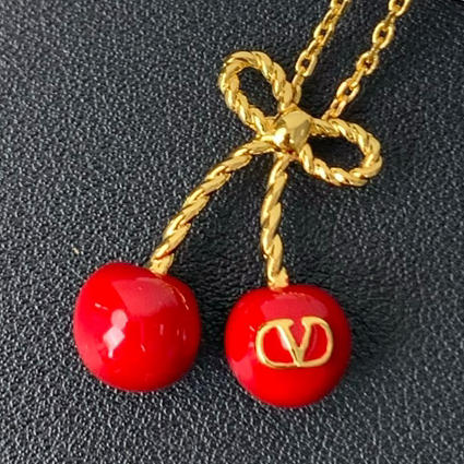 红樱桃项链/耳钉 商品图8