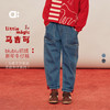 【春Vol.0】allblu幼岚【blublu抓绒新年牛仔裤】儿童裤子25新款男童女童长裤 商品缩略图0