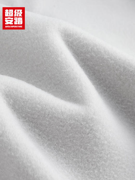 超级安踏焱壳丨抓绒运动卫衣女户外POLARTEC保暖针织立领套头衫162546709U 商品图7