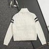 D111935男士拼接针织绗缝羽绒立领夹克外套羽绒服 商品缩略图7