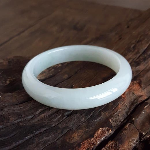 【天然正品】A货翡翠天然正桩细腻糯种58号翡翠手镯58号（皆取最大值）女士230325AH17 商品图4