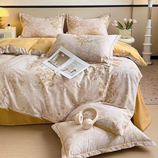 D111964秋冬暖意舒适新疆长绒棉花全棉生态磨毛四件套 商品图9