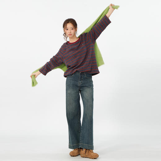 时尚基本款抓毛小直筒裤-纪念日百货门店同款167444501 商品图1