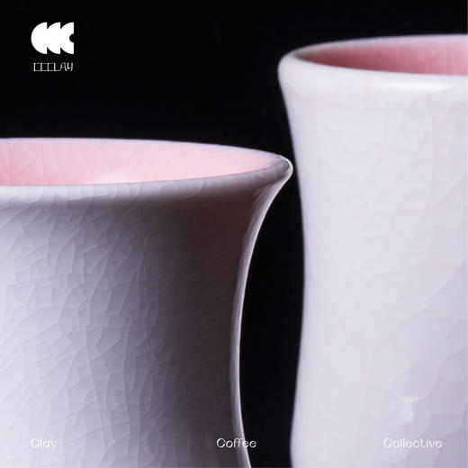 CCCLAY“幻”系列  | 内粉冰裂竞赛杯 ccc咖啡杯咖啡品鉴杯陶瓷杯 商品图4