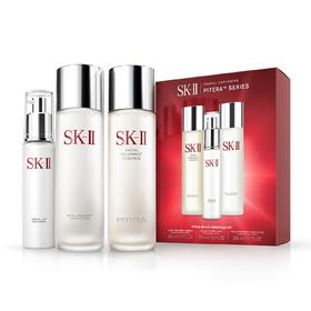 【跨境】日本SK-II多方位PITERA三件套保湿修护套装（神仙水230ml+清莹露230ml+乳液100ml)