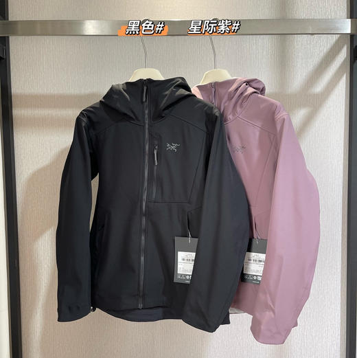 原单鸟家GAMMA HEAVYWEIGHT系列加绒女士连帽软壳夹克111901 商品图0