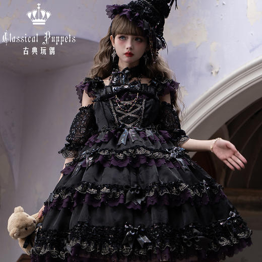 【全款预售】安东尼蛋糕日常OP 教堂彩窗 古典玩偶 Lolita 商品图2