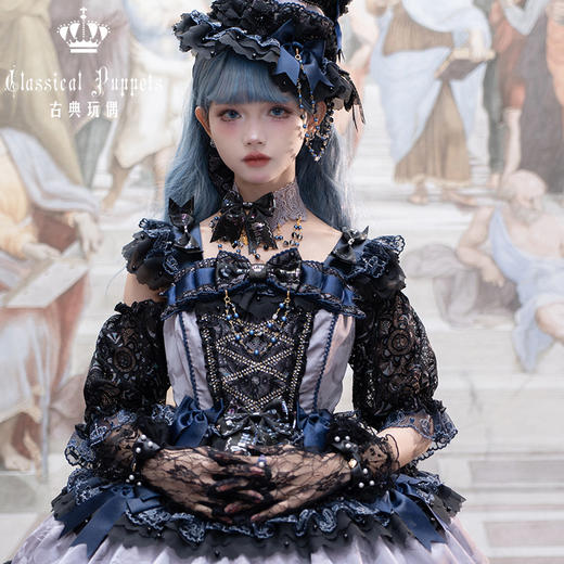 【全款预售】安东尼蛋糕日常OP 教堂彩窗 古典玩偶 Lolita 商品图7