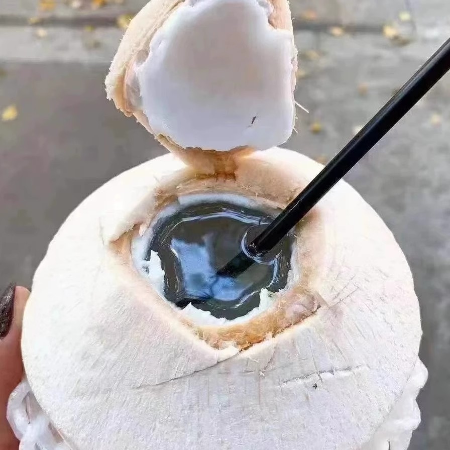 海南文昌去皮椰青 新鲜现摘 清甜多汁 当季热带水果