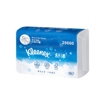 舒洁擦手纸批发200抽/包纸巾抽纸卫生纸餐巾纸抽商用面巾纸吸水纸厕纸 /家庭清洁/纸品 /清洁纸品 /抽纸 商品图3