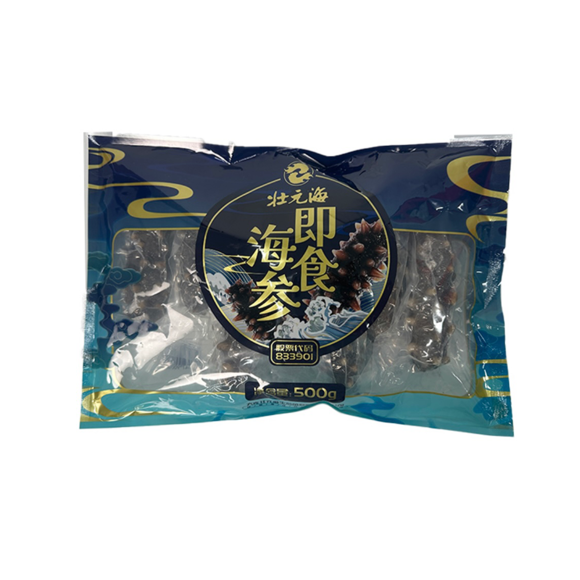 [壮元海]即食海参(500g/4-12头/袋 3斤5斤任选)