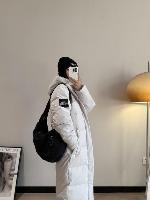 韩国订单正品北面男女长款羽绒服111904 商品图0