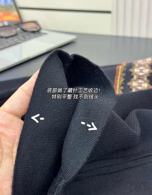 纯原 deepmos*s费尔岛提花羊毛针织开衫111909 商品图12