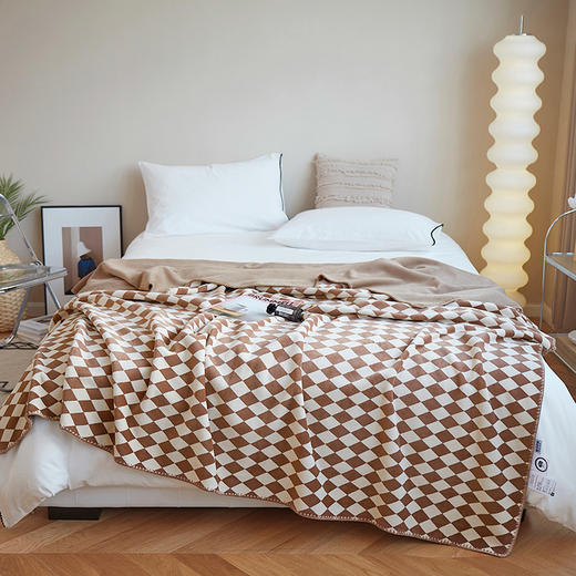 A类德绒速暖毛毯保暖加厚四季毯多功能休闲沙发办公室用毯 商品图0