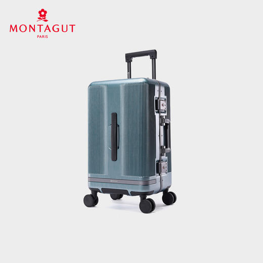 梦特娇万向轮静音轮旅行箱PC铝框行李箱出差箱 商品图1