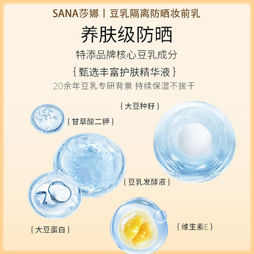 SANA莎娜护肤防晒隔离霜SPF45 PA+++ 50g【BS】 商品图3