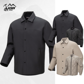 OZARK奥索卡男款立领商务羽绒内胆三合一夹克OAGMD530201