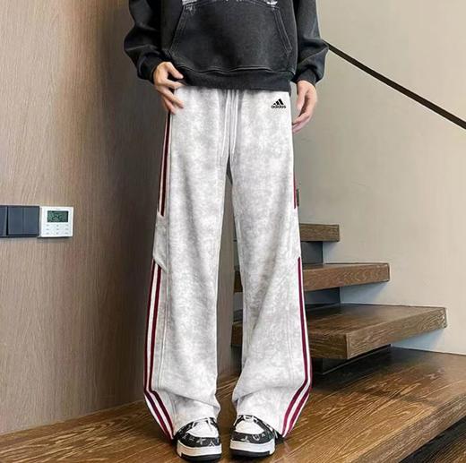 D111924简约舒适风新款休闲微弹直筒卫裤长裤 商品图1