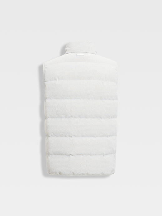 callisto米色轻量鹅绒马夹 商品图1