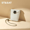 星期六复古宝石扣金属链条水桶包SSD521A060 商品缩略图0