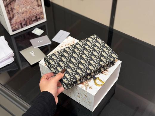 D111962可手包可斜挎帆布马鞍老花链条包 商品图14