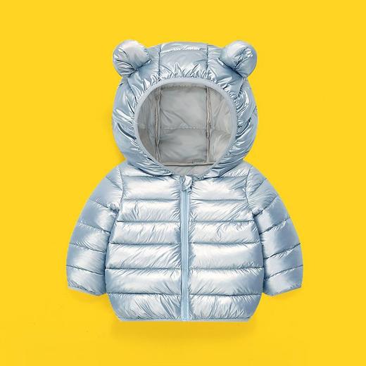 儿童棉服冬新款纯色棉外套男女童糖果色可爱洋气童装棉衣90-130 商品图3