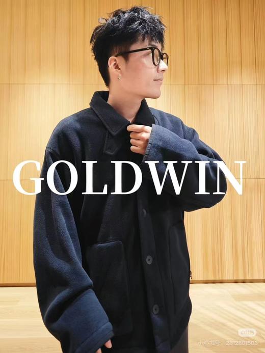 D111956复古松弛感立领+按扣设计摇粒绒立领夹克 商品图6