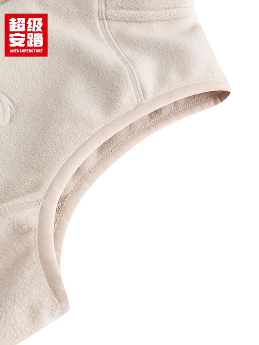 超级安踏加绒运动马甲女士秋冬户外修身抓绒保暖内搭外穿背心162546703U 商品图5